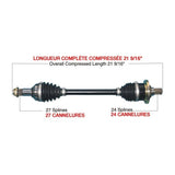 TRAKMOTIVE COMPLETE HD AXLE (ARC - 6016HD) - Driven Powersports Inc.844084078827ARC - 6016HD
