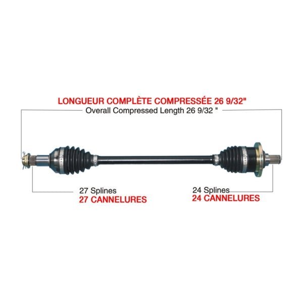 TRAKMOTIVE COMPLETE HD AXLE (ARC - 6012HD) - Driven Powersports Inc.844084078858ARC - 6012HD