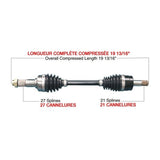 TRAKMOTIVE COMPLETE HD AXLE (YAM - 6016HD) - Driven Powersports Inc.844084078568YAM - 6016HD