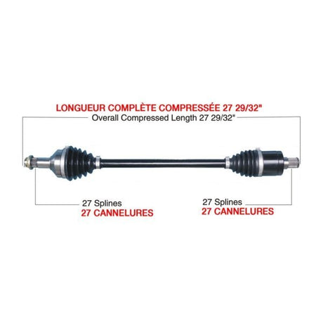 TRAKMOTIVE COMPLETE HD AXLE (ARC - 6018HD) - Driven Powersports Inc.844084078810ARC - 6018HD
