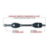 TRAKMOTIVE COMPLETE HD AXLE (KAW - 6002HD) - Driven Powersports Inc.844084078759KAW - 6002HD