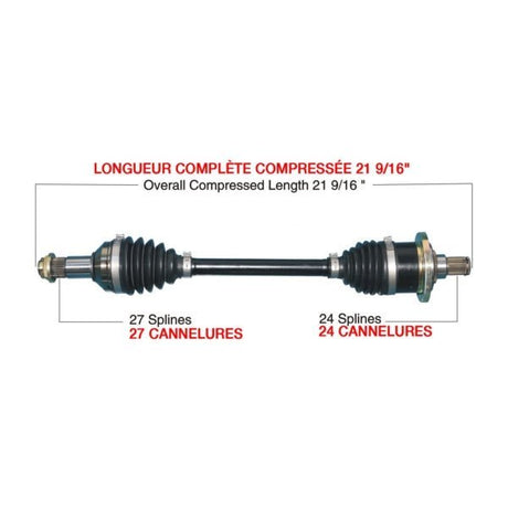 TRAKMOTIVE COMPLETE HD AXLE (ARC - 6006HD) - Driven Powersports Inc.844084078865ARC - 6006HD