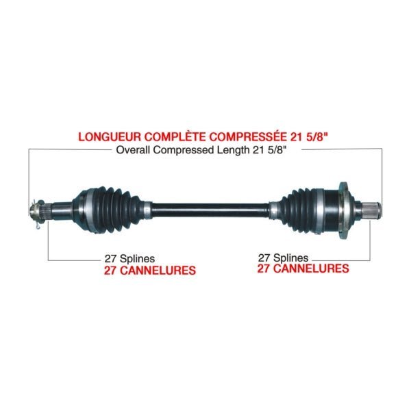 Trakmotivehd Complete HD Axle - DRIVEN Canada's Powersports 844084078872ARC-6003HD