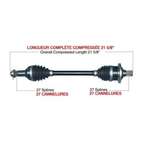 Trakmotivehd Complete HD Axle - DRIVEN Canada's Powersports 844084078872ARC-6003HD