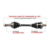 Trakmotivehd Complete HD Axle - DRIVEN Canada's Powersports 844084084149CAN-6004HD