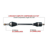 Trakmotivehd Complete HD Axle - DRIVEN Canada's Powersports 844084078193CAN-6008HD
