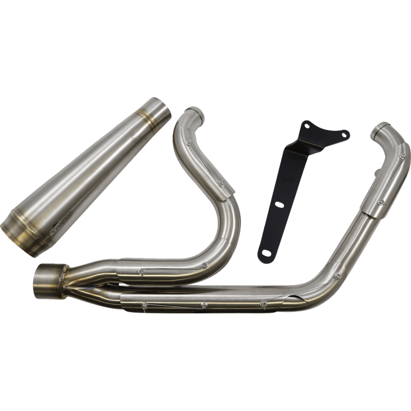 TRASK 07 - 16 FLHT ASSAULT 2 INTO 1/ STRAIGHT - Driven Powersports Inc.TM - 5000