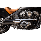TRASK 14 - 19 IND SCOUT EXHAUST 2:1 - Driven Powersports Inc.TM - 3041BK