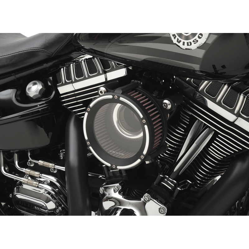 TRASK 17 - 19 FLHT AIR CLEANER ASLT RES/CUT - Driven Powersports Inc.TM - 1023RC