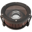 TRASK 17 - 19 FLHT AIR CLEANER ASLT - Driven Powersports Inc.TM - 1023BK