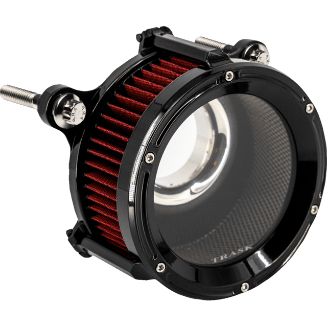TRASK AIR CLEANER ASSAULT HIGH FLOW KIT GLS/BLK (TM - 1024GBK) - DRIVEN Canada's Powersports TM - 1024GBK