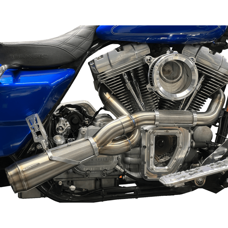 TRASK BIG SEXY 2 INTO 1 HIGH PERFORMANCE EXHAUST RAW (TM - 5120) - DRIVEN Canada's Powersports TM - 5120