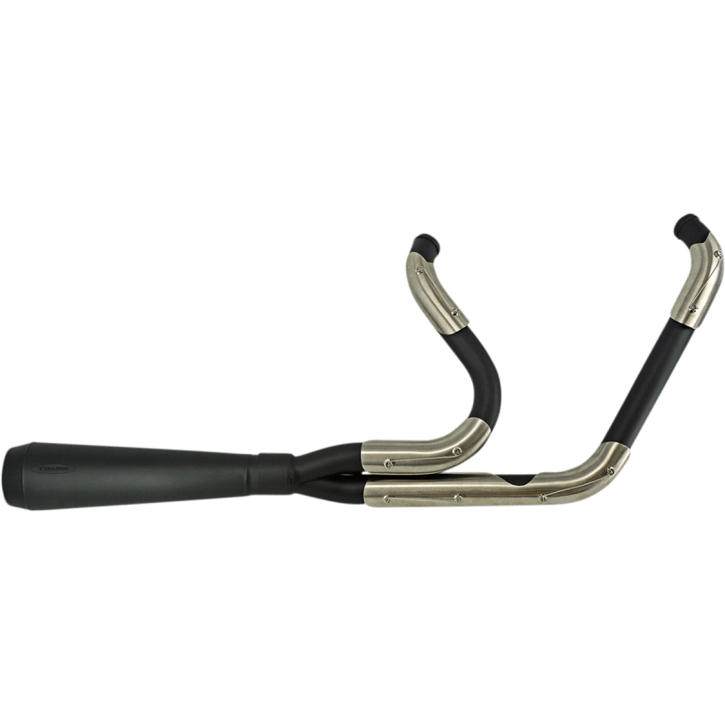 TRASK EXH 2:1 ASLT BLK/SS 07 - 17 (TM - 5060BK) - DRIVEN Canada's Powersports TM - 5060BK