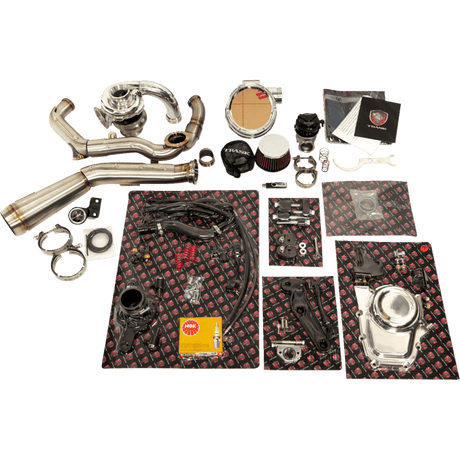 TRASK TORNADO PERFORMANCE KIT M8 POLISHED STAINLESS STEEL (TM - 7600 - PO) - DRIVEN Canada's Powersports TM - 7600 - PO