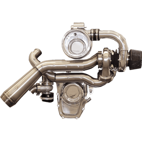 TRASK TORNADO PERFORMANCE KIT M8 POLISHED STAINLESS STEEL (TM - 7600 - PO) - DRIVEN Canada's Powersports TM - 7600 - PO