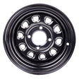 TRAXION BLACK STEEL WHEEL 12XL7 4/115 4+3 (12HDX15) - Driven Powersports Inc.533121512HDX15