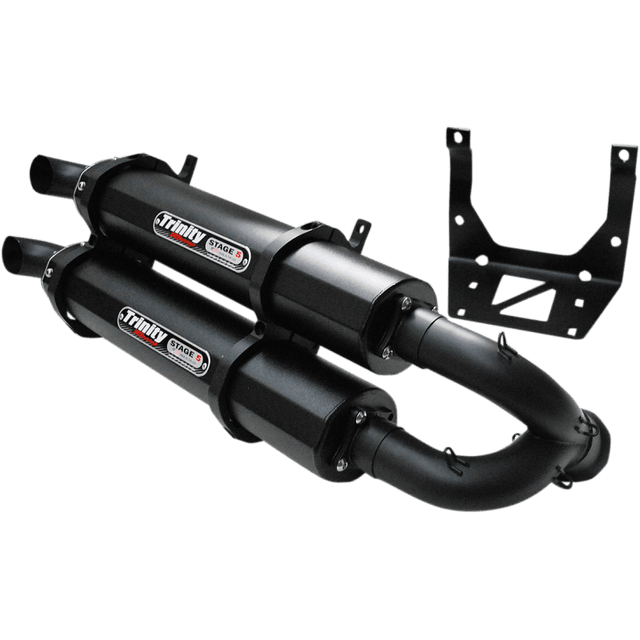 TRINITY RACING MAVERICK X3 DUAL SLIP - ON CERAKOTE 17 - Driven Powersports Inc.TR - 4160S - CB