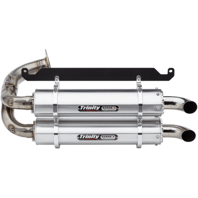 TRINITY RACING MUFFLER DL ALUM TALON - Driven Powersports Inc.TR - 4169S