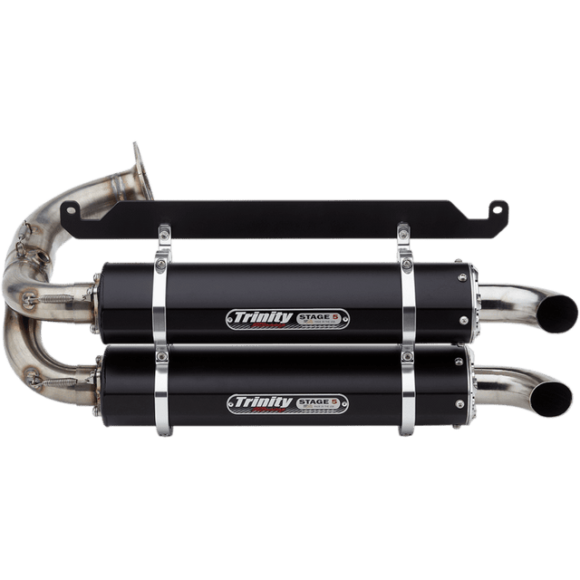 TRINITY RACING MUFFLER DL TALON - Driven Powersports Inc.TR - 4169S - BK