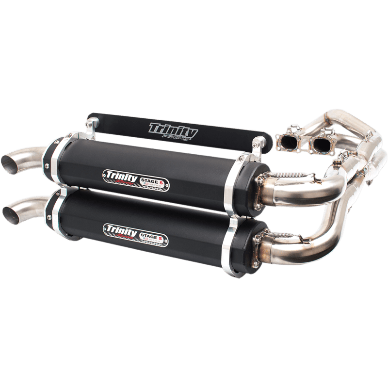 TRINITY RACING RZR XP 1000 DUAL SYSTEM 14 - 17 - Driven Powersports Inc.TR - 4119D - BK