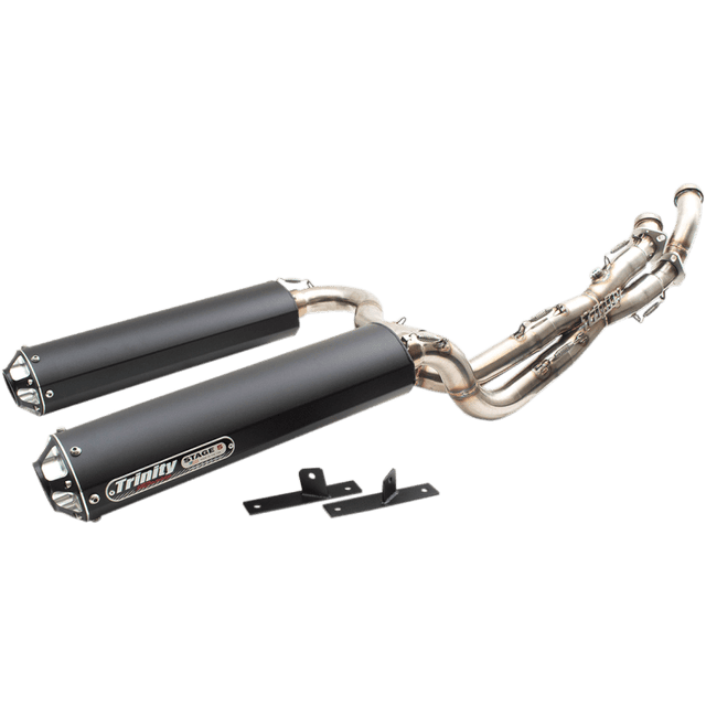 TRINITY RACING SCRAMBLER 1000 DUAL SYSTEM 14 - 17 - Driven Powersports Inc.TR - 4145D - BK