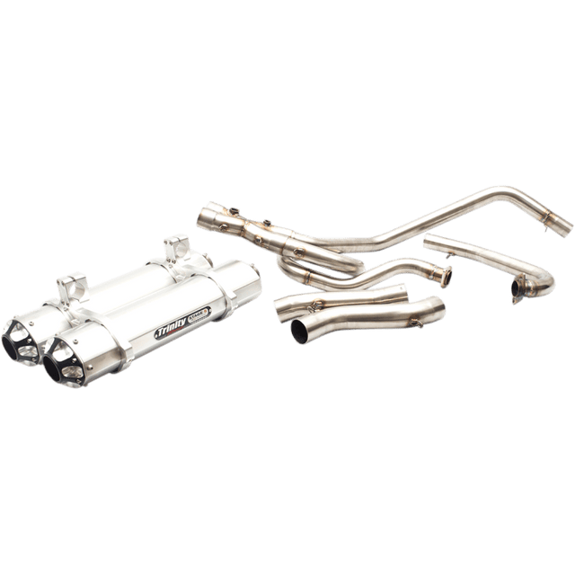 TRINITY RACING TERYX 800 DUAL SYSTEM BRUSHED 14 - 17 (4 SEATER) - Driven Powersports Inc.TR - 4112D