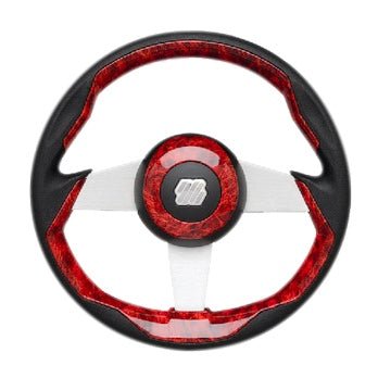 UFLEX GRIP 13.8" POLY BURL WOOD/SIL (GRIMANI BR/S) - DRIVEN Canada's Powersports 702755044840GRIMANI BR/S