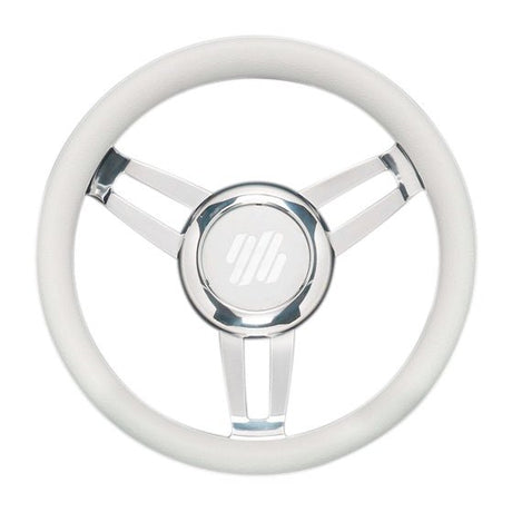 UFLEX GRIP 13.8" WH VINYL & HUB - DRIVEN Canada's Powersports 702755038528FOSCARI V/CH/W