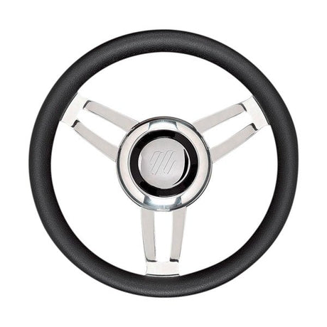 UFLEX GRIP BK POLY CHROME CAP 13.8" - DRIVEN Canada's Powersports 702755043171ADORNO PU B/BCH