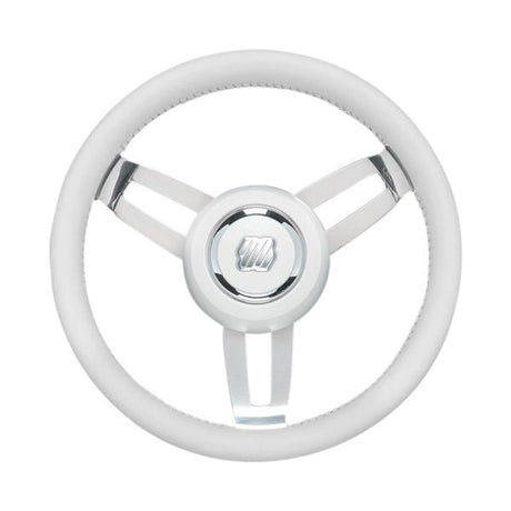 UFLEX GRIP LEATHER W/HUB 13.8" - DRIVEN Canada's Powersports 702755038443MOROSINI L/L/W