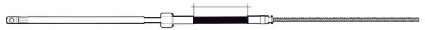 Uflex M66 Universel Rotary Steering Cable - DRIVEN Canada's Powersports 702755017103M66X12
