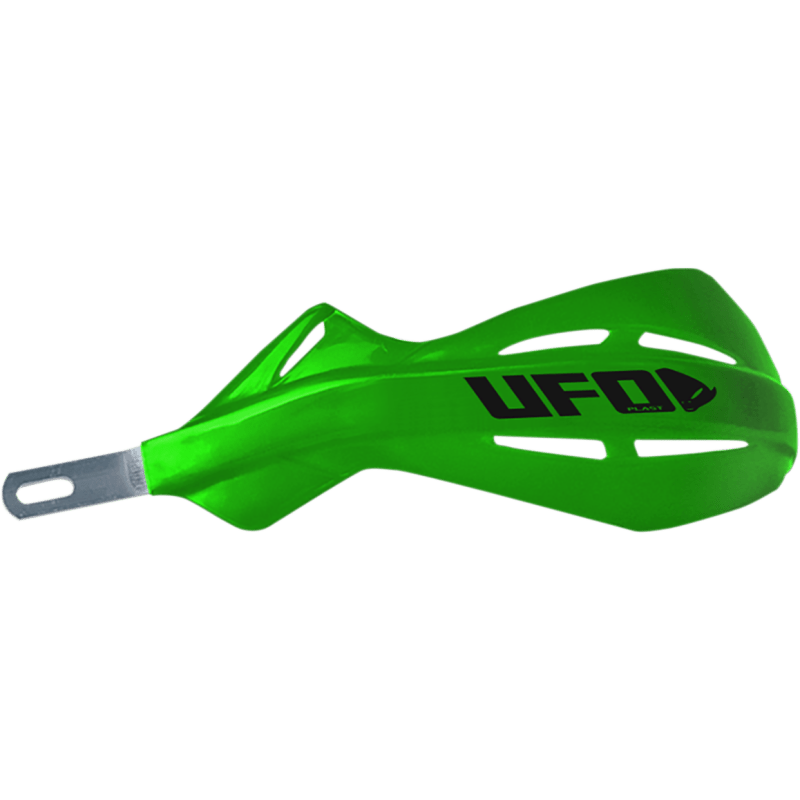 UFO ALU HANDGUARDS FOR 7/8 BARS KX Green Front - Driven Powersports