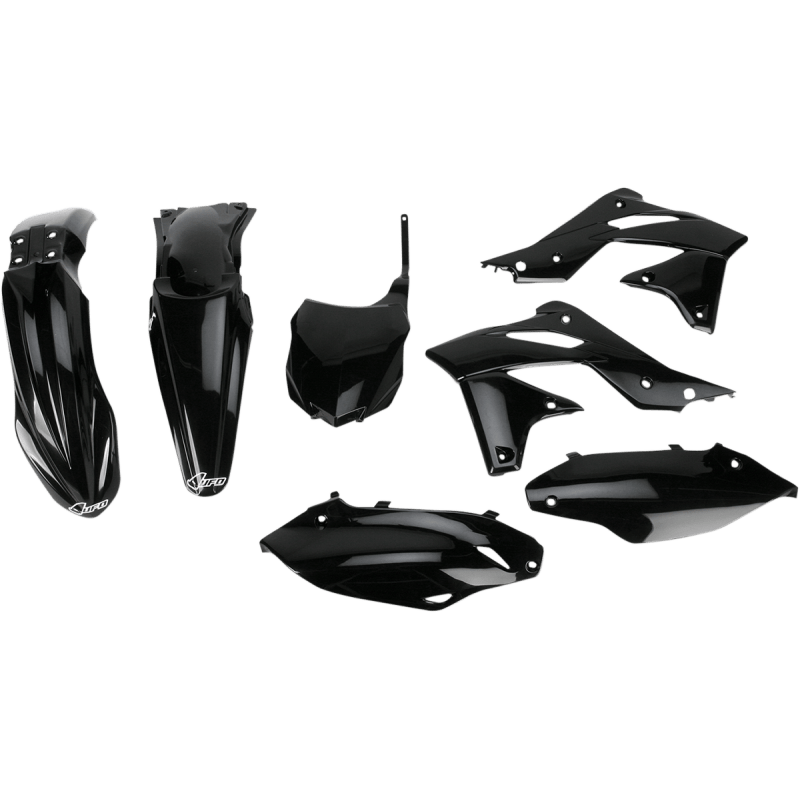 UFO BODY KIT KXF250 2013 Black 3/4 Front - Driven Powersports