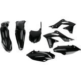 UFO BODY KIT KXF250 2013 Black 3/4 Front - Driven Powersports