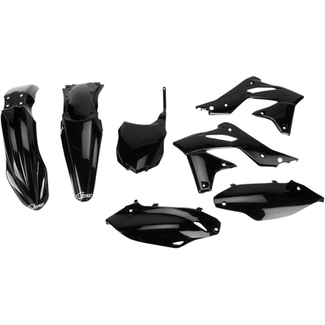 UFO BODY KIT KXF250 2013 Black 3/4 Front - Driven Powersports