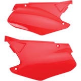 UFO CR125/250 00-01 SIDE PANELS 00RED Cream Other - Driven Powersports