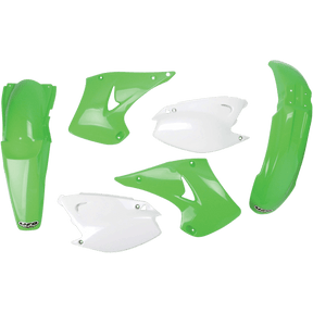 UFO KX 125 - 250 03 - 04 UFO BODY KIT OEM COLOUR - Driven Powersports Inc.8052135031345KAKIT201 - 999