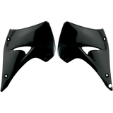 UFO KX125/250 03-13 RAD COVER Black Other - Driven Powersports