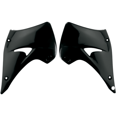 UFO KX125/250 03-13 RAD COVER Black Other - Driven Powersports
