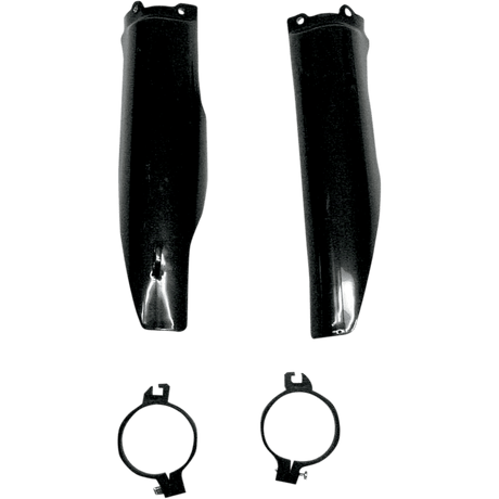 UFO KX125/250 04 FORK SLIDER PROTECTORS BLCK - Driven Powersports Inc.KA03752 - 001