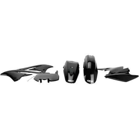 UFO KX450F 2006 UFO BODY KIT Black 3/4 Front - Driven Powersports
