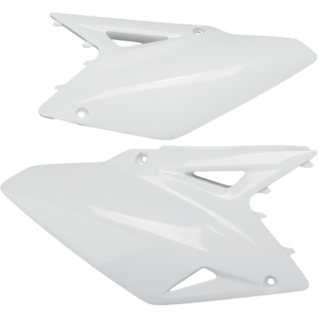 UFO RMZ450 2008 SIDE PANELS White Other - Driven Powersports