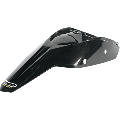 UFO SX/SXF 07-08 RR FENDR & SIDE PANELS Black 3/4 Front - Driven Powersports