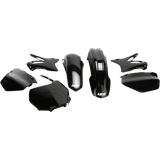 UFO YZ125/250 06-08 UFO BODY KIT Black 3/4 Front - Driven Powersports