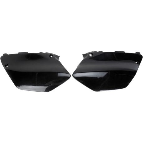 UFO YZ125/250 06-08 SIDE PANELS Black 3/4 Front - Driven Powersports