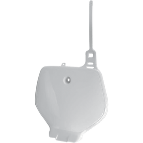 UFO YZ125/250 92 - 99 FRONT # PLATE YZ 91WHITE - Driven Powersports Inc.8052135089032YA02853 - 046