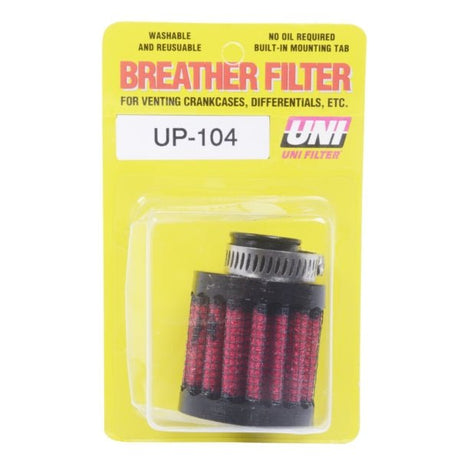 UNI FILTER AIR FILTER 5/8 CLAMP - ON (UP - 104) - Driven Powersports Inc.804451071042UP - 104