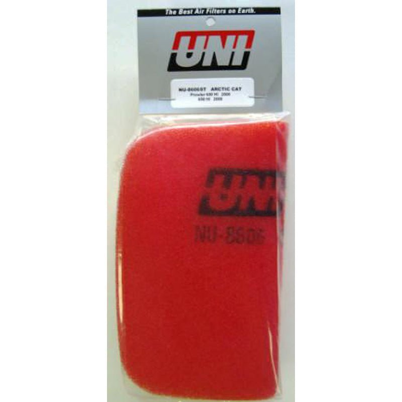 UNI FILTER PERFORMANCE AIR FILTER UNI ARCTIC CAT (NU - 8606ST) - Driven Powersports Inc.804451086060NU - 8606ST