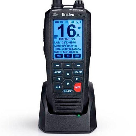 Uniden VHF Radio Floating 2 - Way With GPS & DSC - DRIVEN Canada's Powersports 050633501825MHS338BT