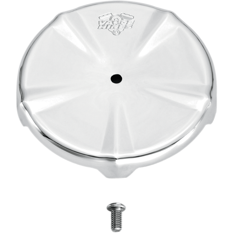 VANCE AND HINES VO2 AIR FILTER COVER - SKULL CAP SOLID - CHROME - 71013 - Driven Powersports Inc.71013
